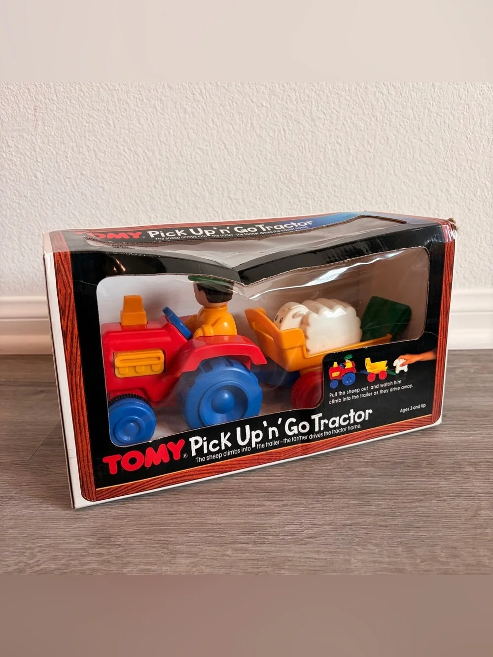 Tony vintage pick up n go tractor toy